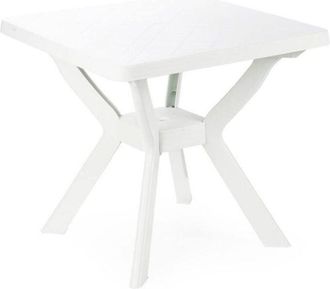 OEM Progarden Mesa Resina Nilo Blanca 79x79 Cm, Mesa Resina Nilo Blanca 79x79cm. -marca: Progarden. -mesa Cuadrada Con Patas Unidas Por Una Cruceta. -dime