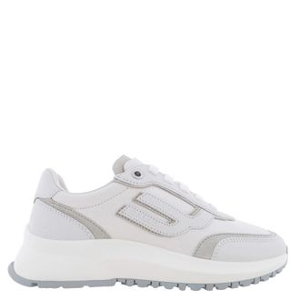 Bally Demmy Leather Low-Top Sneakers, Brand Size 36 ( US Size 5.5 )