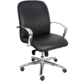 Piqueras y Crespo Sill&oacute;n Caudete Confidente Similpiel Negro
