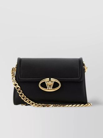 Valentino Garavani leather vlogo shoulder bag