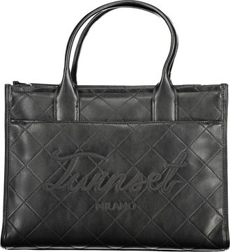 Twinset Gewatteerde Tote Bag - Dames - Shoppers - Zwart - ONE Size - Leer - Tassen