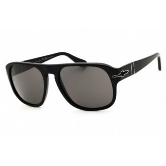 Persol Mens Black Oval Sunglasses 0PO3310