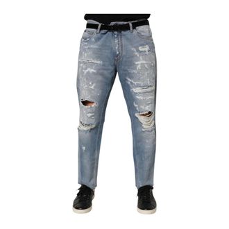 Dolce & Gabbana Jeans, Heren, Blauw, S, Jeans