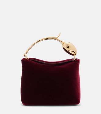 Erdem Bolso Bloom Micro de terciopelo