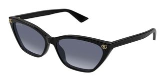 Gucci GG1815S 005 Womens Sunglasses Black Size 58