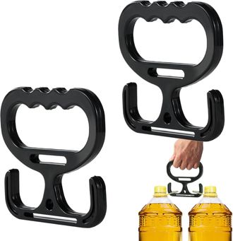 Generic Handle Holder for Shopping Bags | 2 Pieces Reusable Shopping Tool with Carrier Load, Hanging Holder for Shopping Bags - for Tote Water Bottle Buckets 