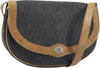 Dior Pre-owned Cross Body Bags, female, Black, Size: ONE SIZE Pre-owned Vintage Shoulder Bag