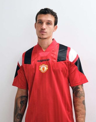 adidas adidas Football Manchester United 26/27 EQT jersey rosso