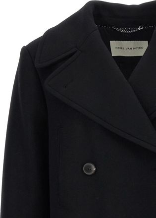 Dries Van Noten Wool Womens Coat