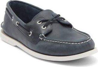Sperry Top-Sider Authentic Original 2-Eye Boat Shoe in Navy at Nordstrom Rack, Size 10.5