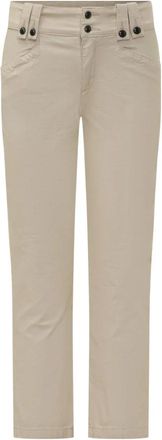 Isabel Marant Birdy Pants - Dames - Straight fit broeken - Beige - XS - Katoen - Broeken