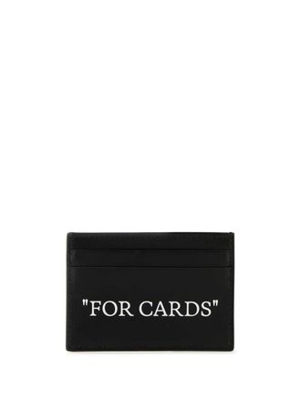 Off-white Quote Card Case