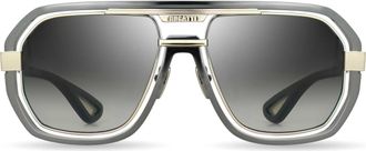 Bugatti Mens 58 mm Grey Sunglasses