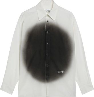 Maison Margiela Overhemden, Heren, Veelkleurig, M, Katoen, Shirt met lange mouwen