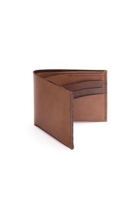 Ezra Arthur No. 8 Classic Bifold Wallet in Whiskey at Nordstrom