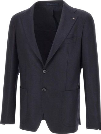 Tagliatore Jassen - Heren - Blazers - Blauw - XL - Wol - Jassen