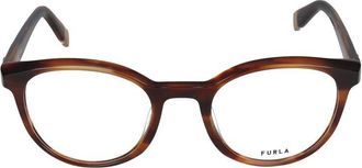 Furla Sunglasses Furla Vfu642 09 N3 Marrone Striato Lucido /21/140