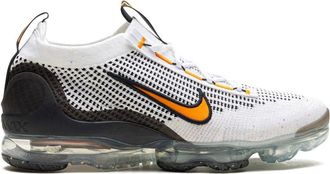 Nike Air VaporMax 2021 Flyknit White Kumquat sneakers - men - Rubber/Fabric/Fabric - 7.5