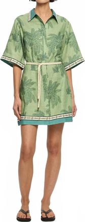 Kivari Mini Shirt Dress In Alani