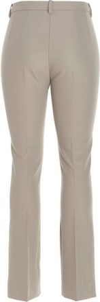 Max Mara Womens Beige Viscose Flared Pants