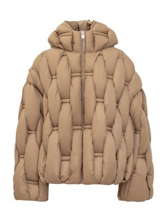RAXXY Raxxy Quilted Down Jacket With Hood