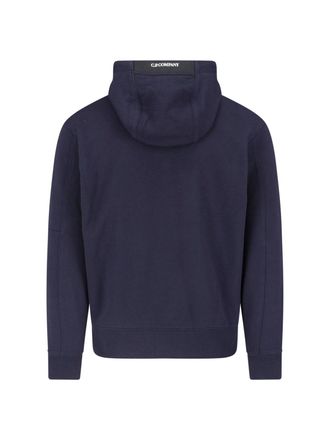 C.P. Company Cotton Hoodie - Navy