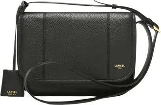 Lancel Victoire Crossbody Tas - Dames - Tassen - Zwart - Maat: ONE Size Zijde
