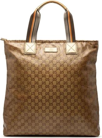 Gucci Pre-owned Tote Bags, female, Yellow, Size: ONE SIZE Pre-owned Tote Bag