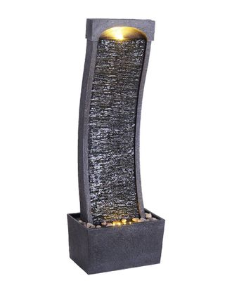 Peaktop Stone Finish 96 Cm Waterfall Fountain