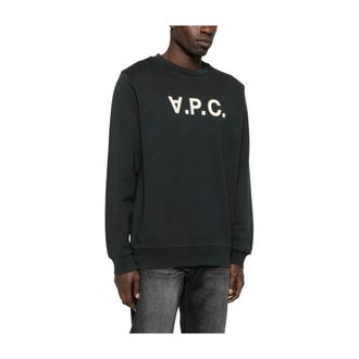 A.P.C. A.p.c., Hoodies & sweatvesten, Heren, Zwart, XL, Katoen, Sweatshirt
