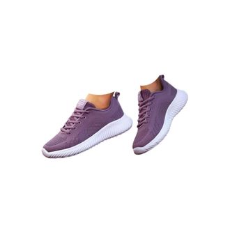 Generic Orthopedic Shoes for Women 2026 Wide Width Soft Sole Mesh Cushion Sole Comfortbale Wedge Sneakers Breathable Slip On Arch Support Non-Slip Shoes Knit 