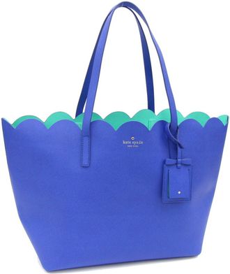 Kate Spade New York Emerald Green Leather Tote Bag (Pre-Owned)