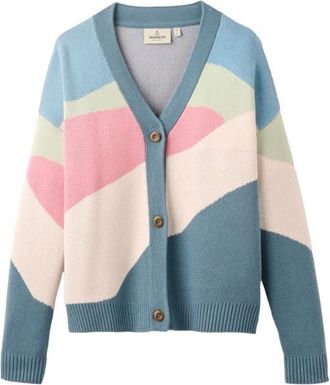 Passenger Scenic Recycled Knitted Cardigan 2.0 Cardigan f&uuml;r Damen | bunt