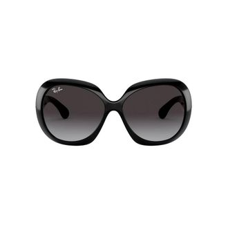 Ray-Ban Jackie Ohh II Zonnebril - Dames - Accessoires - Zwart - Maat: 60 MM Nylon