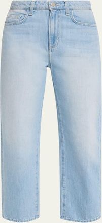 L'agence Mallis High-Rise Bow-Leg Jeans