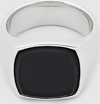 Tom Wood Chevali&egrave;re Cushion Argent Onyx