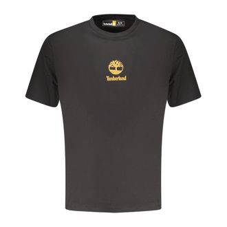 Timberland T-Shirts, male, Black, Size: M Short-Sleeve T-Shirt