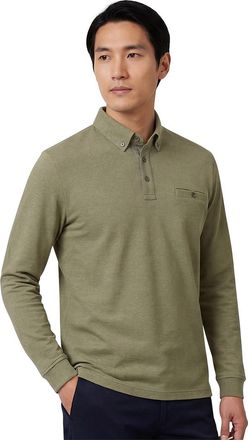 Casamoda polo lange mouw Casa Moda groen