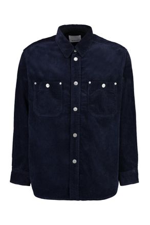Isabel Marant Navy Blue Solid Shirt