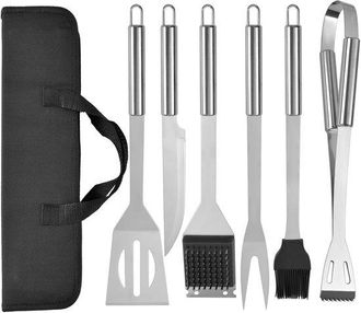 OEM Juego De Accesorios Para Barbacoa - 5 Piezas - Juego De Utensilios Para Barbacoa - Accesorios Para Barbacoa Que Incluyen Pinzas Para Barbacoa