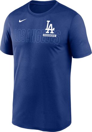 Nike Los Angeles Dodgers Knockout Team Legend Nike Mens Dri-FIT MLB T-Shirt in Blue | NKGK4EWLD-HMW