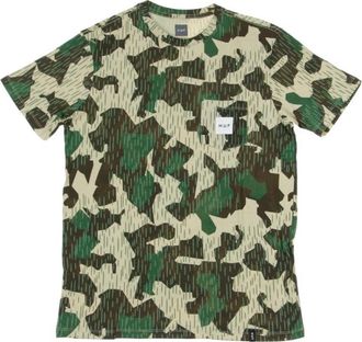 HUF Camo Zak T-Shirt - Heren - T-shirts - Groen - XL - Tops