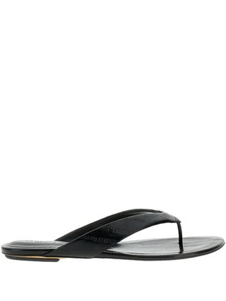 Le Monde Beryl thong-strap flat sandals - Black
