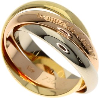 Cartier Yellow Gold (18K) Pink Gold (18K) White Gold (18K) Band Ring (Pre-Owned)
