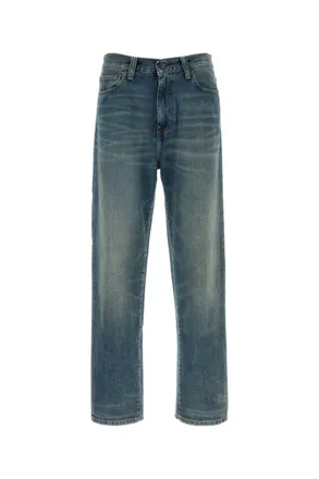 Carhartt Work in Progress Blue Mid Rise Jeans