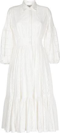 Evarae Sienna cotton maxi dress - women - Cotton - 10 - White