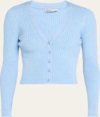 SIMKHAI Ailany Cropped Cardigan