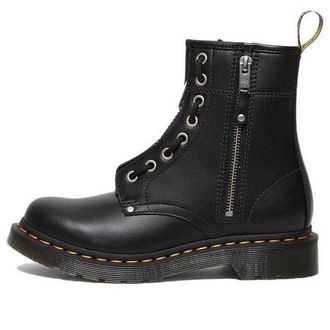 Dr. Martens (WMNS) Dr. Martens 1460 Double Zip Leather Lace Up Boots Black 27629001