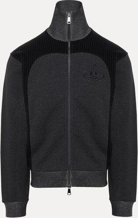 Vivienne Westwood Alien Track Jacket Duoweave Org Felpa Charcoal S Unisex