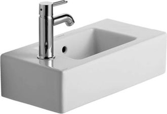 Duravit Duravit - Lavamanos Vero 50cm, Agujero Del Grifo A La Izquierda